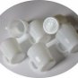ANCHOR HOCKING - FIRE KING - Both Marks - Set of 6 Extra Clean White Mugs -