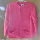 BABY GAP FACTORY STORE Toddler 4 Years Pink Zip Up
