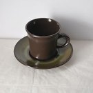 FRANCISCAN MADEIRA -- Flat Cup &  Saucer --