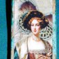 Madame Papillion OOAK Domino Pendant