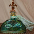 OOAK Nouveau Dragon Fly Bottle
