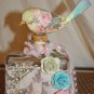 OOAK Spring Bunny Altered Bottle