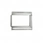 9mm Stainless Steel Italian Charm (Rectangular)