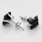 Stud Earrings With 7.40ctw Cubic zirconia 925 Sterling silver