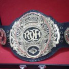 Ring of Honor (ROH) World Heavy Weight Title Champion Belt Leather Gold Plated