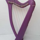 29 String Lever Harp, Round Back Folk Harp Concert Harp Lever Harp Beechwood