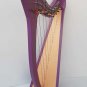 29 String Lever Harp, Round Back Folk Harp Concert Harp Lever Harp Beechwood