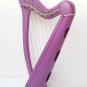 29 String Lever Harp, Round Back Folk Harp Concert Harp Lever Harp Beechwood