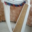 New 27 String Lever Harp Beginner Harp With Free Carry Bag, Tuning Key and Extra String Set