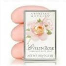 Crabtree Evelyn  Evelyn Rose Single Perfumed Bath Soap  3.5 oz   NIB