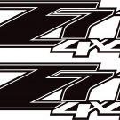 Chevy GMC Z71 Off Road 4x4 Truck Decal/Sticker X2!