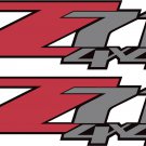 Chevy Z71 4x4 Truck Decal/Sticker X2!