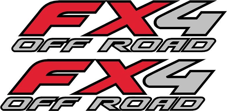 ford-f-150-f-250-f-350-fx4-off-road-4x4-truck-replica-decal-sticker-x2