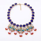 COBALT BLUE Crystal Fashion NECKLACE Color Trend  2013/14 Ready to GO