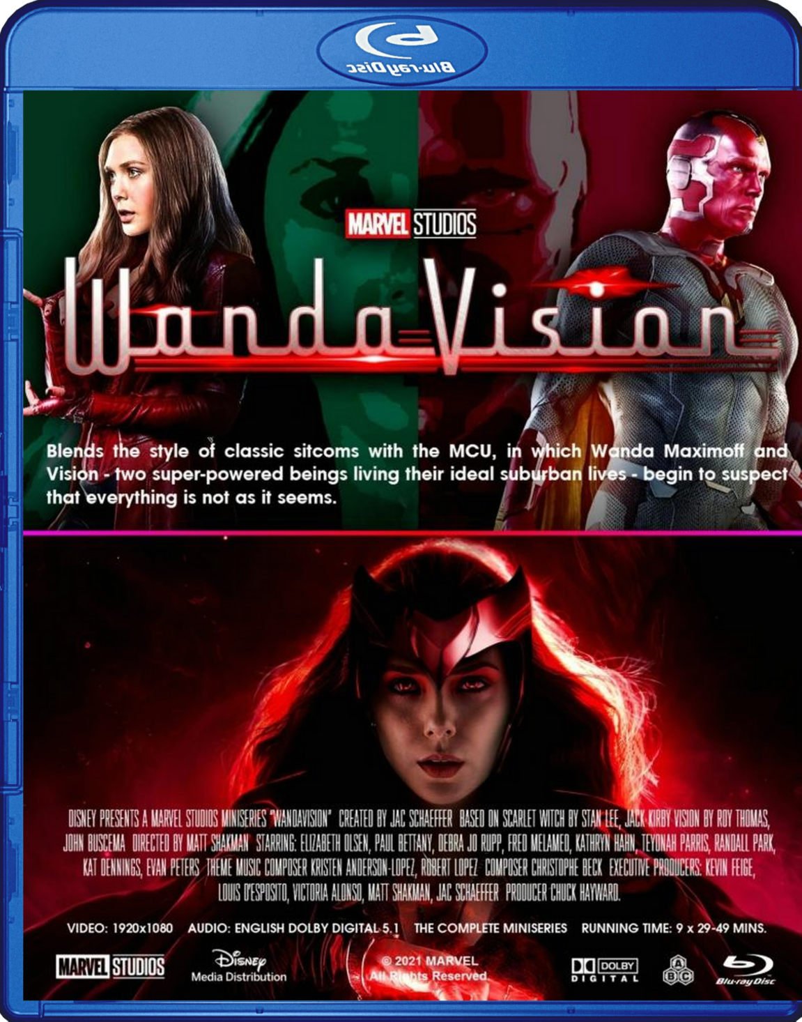 WandaVision Blu-Ray The Complete Miniseries