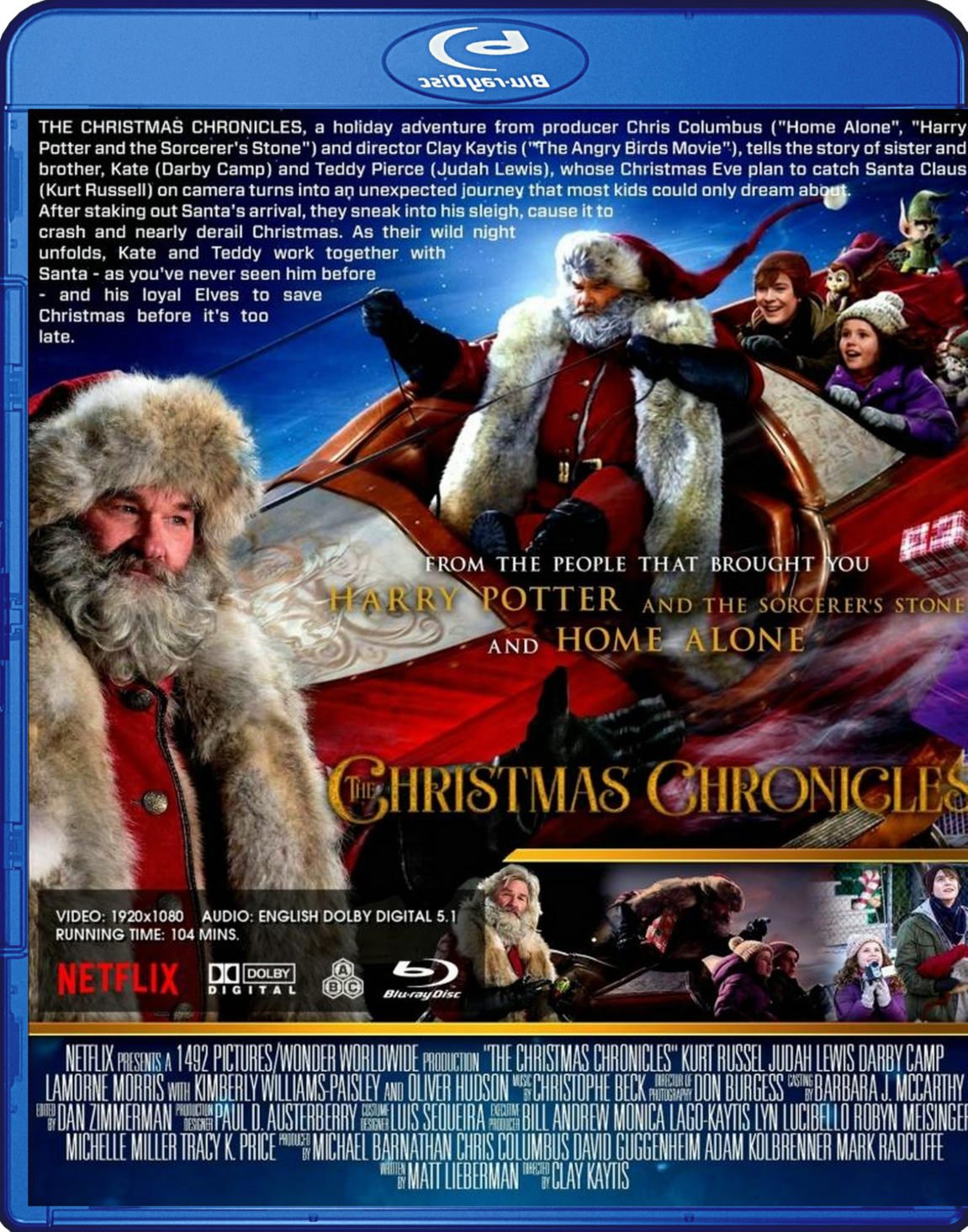 The Christmas Chronicles BluRay