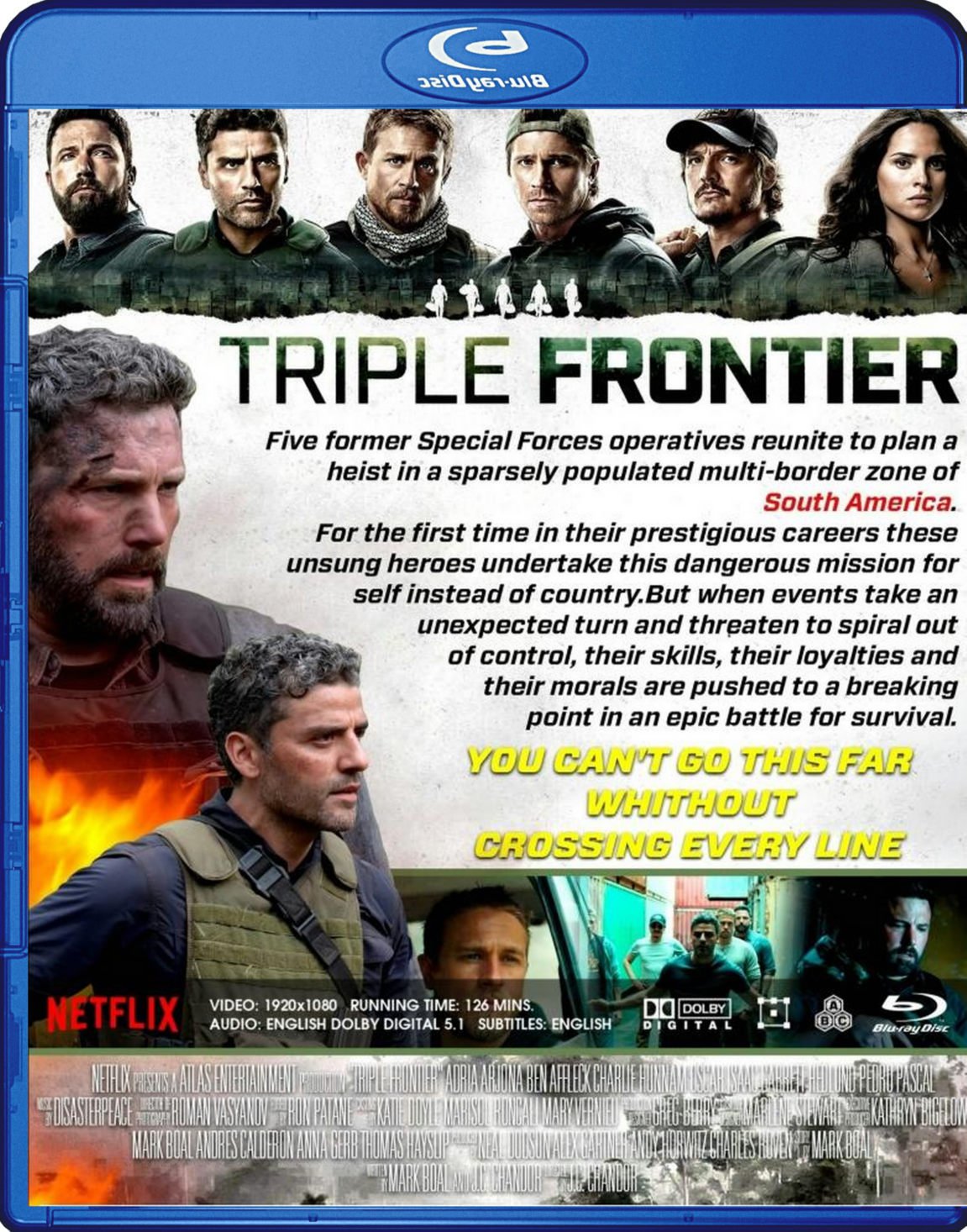 Triple Frontier BluRay (2019)
