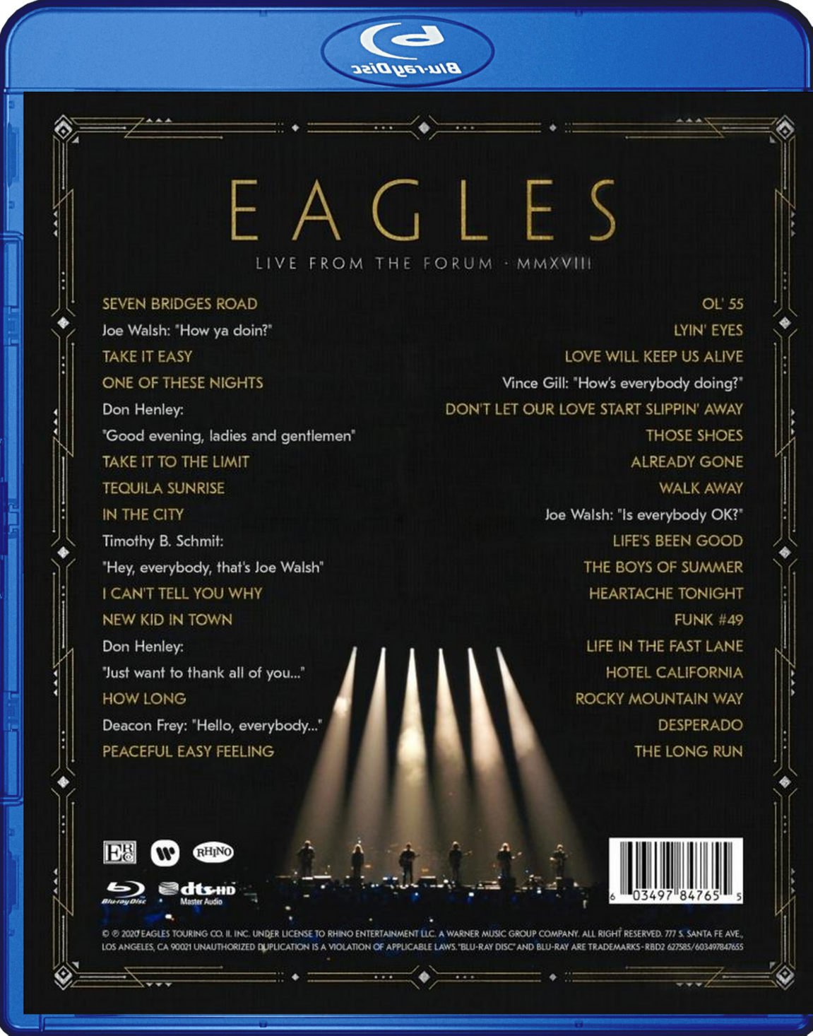 the eagles on dating in la forum tickets