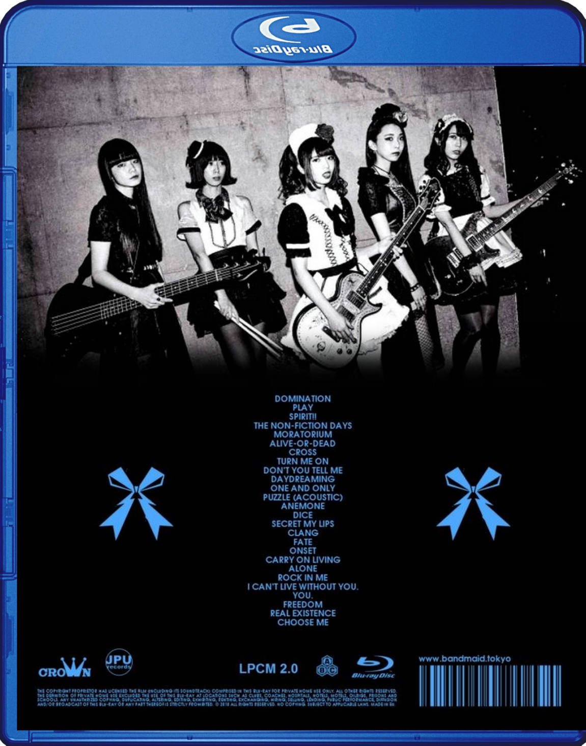 Band-Maid Start Over World Domination Live At Zepp Tokyo Blu-Ray