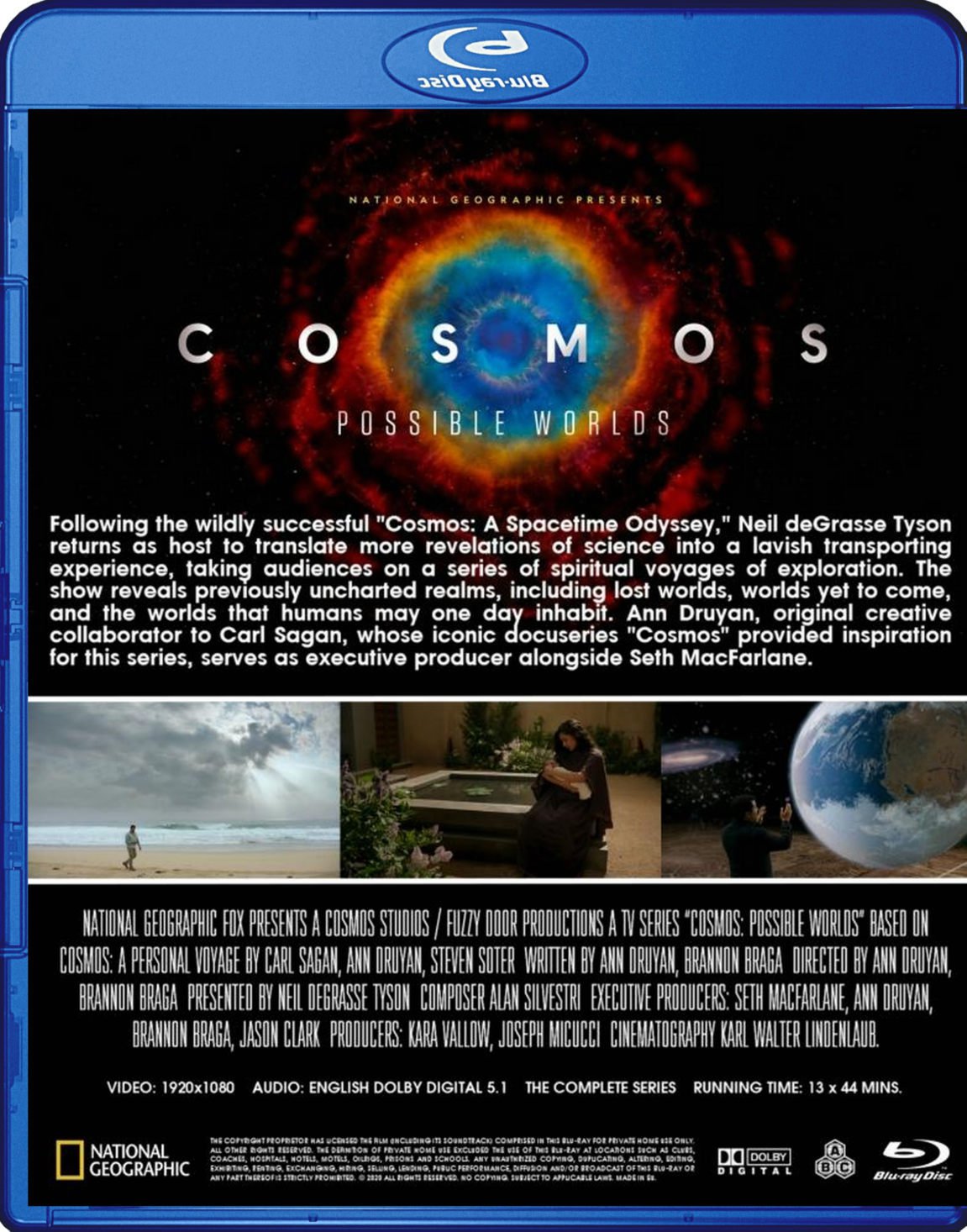 Cosmos Possible Worlds BluRay [2020] 2BD set The Complete Series