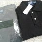Men's Ralph Lauren Cotton Polo Shirt Size M/L/XL/2X Pick Size !!! Black/White *