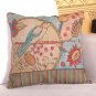 Bird cotton linen pillowcase-pillow cover - cushion cover - throw pillow cover