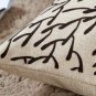 Deer pillow cover,18x18"  cotton linen pillowcase-cushion cover
