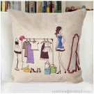 Charming Lady cotton linen pillowcase-pillow cover - cushion cover