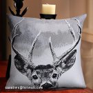 elk cushion cover 18x18" pillow cover - pillowcase