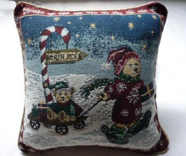 Christmas cushion cover - 16x16" pillow cover - - pillowcase