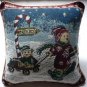 Christmas cushion cover - 16x16" pillow cover - - pillowcase