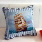 lighthouse cushion cover - 16x16" pillow cover - - pillowcase