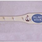 Wooden Rustic Oar 26" Hooks - Nautical Home Decor - vintage look beach house decor - Coastal Living