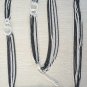 Multi rows long endless chain necklace in two tones