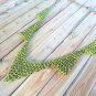 Chainmail bib statement choker necklace