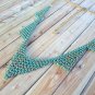 Chainmail bib statement choker necklace