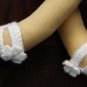 Blonde Doll with Braids - 12 Inch (32 cm) - handmade textile doll