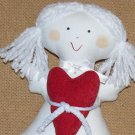 Angel - Wide&Heart - 6.3 Inch (16 cm) - handmade textile original