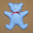 Little Bear Blue - 8.1 Inch (20.5 cm) - handmade textile toy