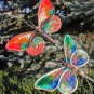 Garden Butterflies 2 - 51 Inch (130 cm) - Pottery&Metal - handmade artwork