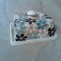 Butter Pot - Flowers 2 - handmade