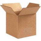 100 4x4x4 Packing Shipping Cartons Corrugated Boxes