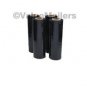(4 ROLLS) BLACK PALLET STRETCH WRAP HANDWRAP 18" x 1500 FT x 80 GA 4 ROLLS