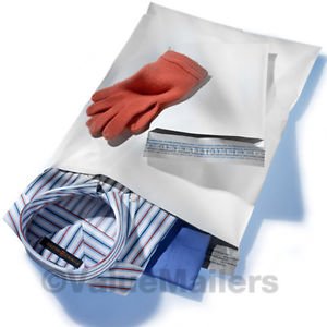 1000 12x15.5 WHITE POLY MAILER ENVELOPES BAGS 12 x 15.5