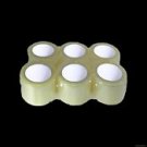 Tape 48 Rolls Quality Packaging 2 mil Packing Moving Box Carton Sealing