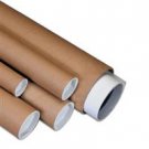 50 - 1 1/2 x 12  Kraft Mailing Shipping Packing Tubes