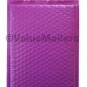 100 #2 ( Purple ) Poly Bubble Mailers Envelopes Bags 8.5x12  Colors Stand Out