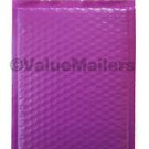 500 #000 ( Purple ) Poly Bubble Mailers Envelopes Bags 4x8 Extra Wide Colors 4.5