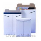 100  6x8 White Tab-Lock Rigid Photo Mailer Stay Flat