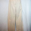 PLUS SIZE PANTS  CAREER JONES NEW YORK  STRETCH BEIGE 14W